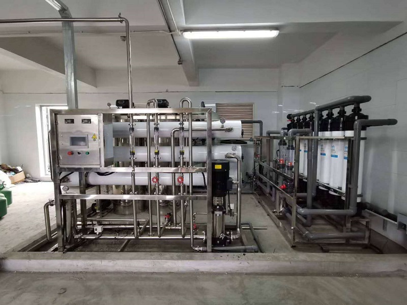 上海6吨纯水设备+一套超滤设备